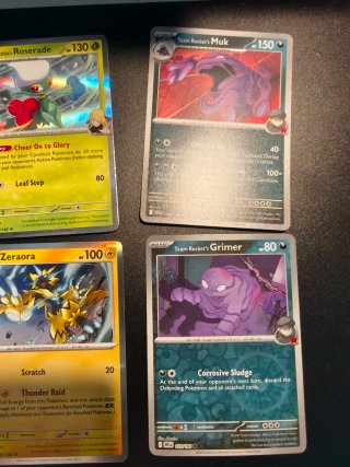 Lote 6 cartas Pokemon