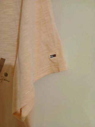 T-shirt Tommy Hilfiger donna rosa oro