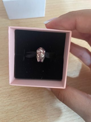 Charm Cerdito Pandora Plata