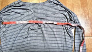 Camiseta rayas gris/morado 190