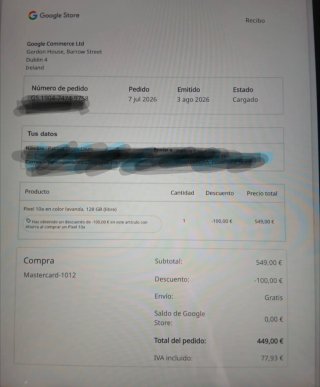 Google Pixel 10a 128 GB Azul