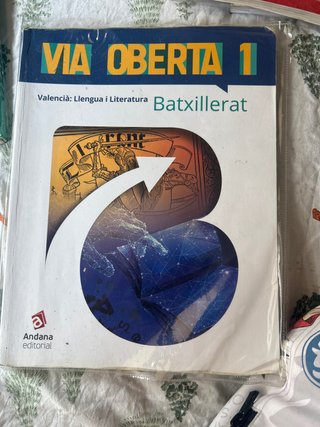 Valencià, llengua i literatura, batxillerat, 1