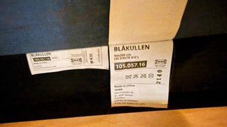 IKEA BLÅKULLEN–Cama 90×200 cm con somier y colchon