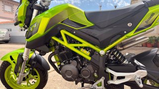 Benelli TNT 125 Naked Verde/Negra
