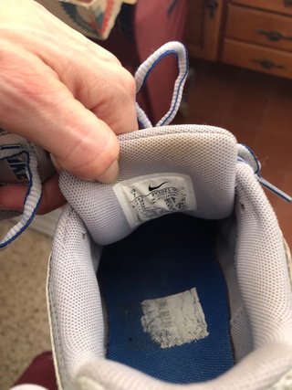 Nike P-6000 plateadas y azul para mujer o niñ@