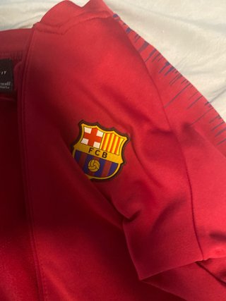 Chaqueta FC Barcelona Nike Roja