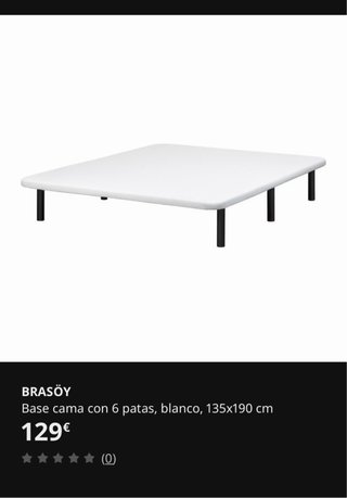 Colchón ÅKREHAMN y canapé BRASÖY de IKEA