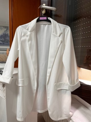 Americana Verano Blanca Talla S