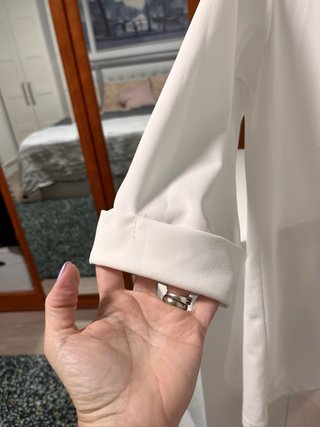 Americana Verano Blanca Talla S