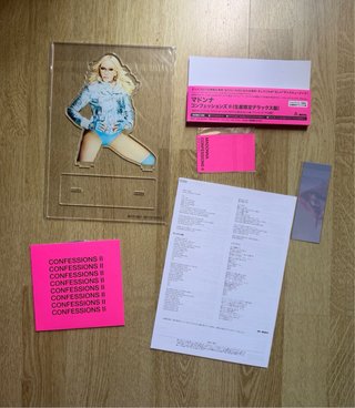 Madonna Confessions II Deluxe CD megajacket/extras