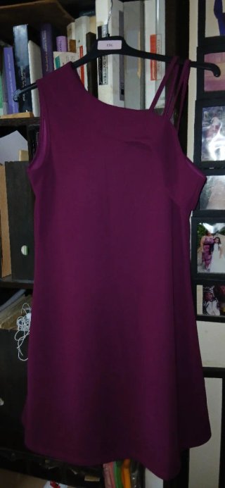 Vestido morado talla M