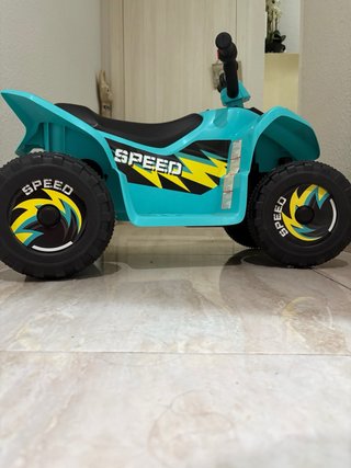 Quad elettrico per bambini blu