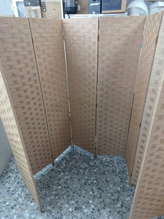 Biombo plegable 8 paneles 170x320 Relaxdays