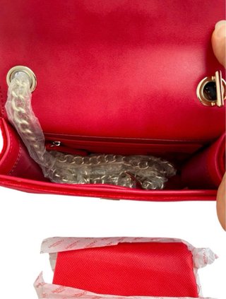 Bolso Valentino de terciopelo