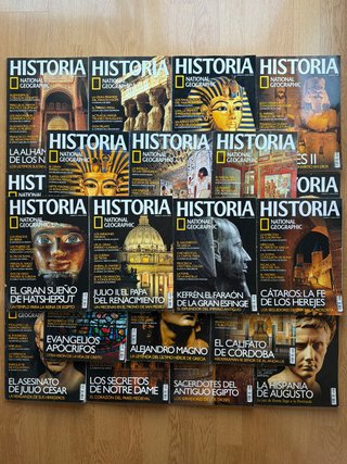 Revistas de historia. National Geographic