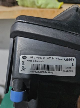 Faro Antiniebla Audi A5 8T