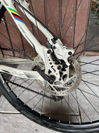 Bicicleta Orbea Blanca