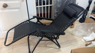 2 Hamacas Plegables Negras, sin estrenar