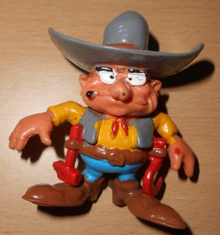 Figuras vintage de goma