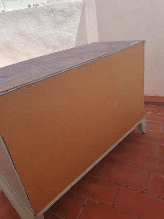 Cómoda madera para pintarla