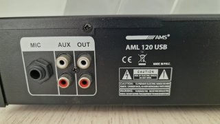 Amplificador AMS + 6 Altavoces Blancos