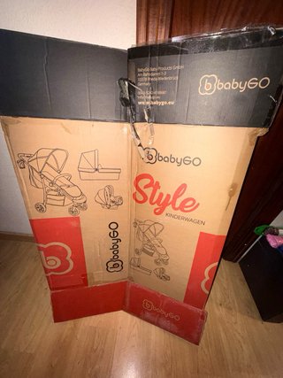 Passeggino babyGO Style 3 in 1