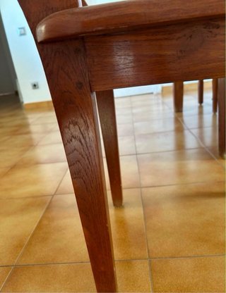 Juego de 6 sillas de madera de alta calidad