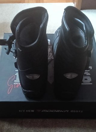 Botas de moto negras TALLA 45