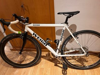 Bicicleta Gravel/Ciclocross WEIGH Blanca