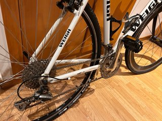 Bicicleta Gravel/Ciclocross WEIGH Blanca