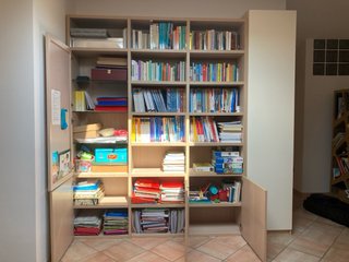 LIBRERIA CON ANTE E RIPIANI