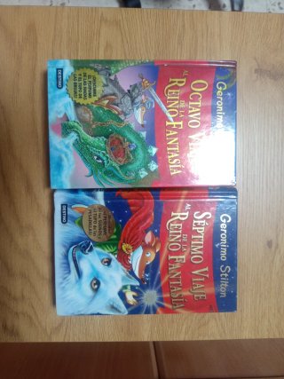 Lote 7 libros Gerónimo stilton