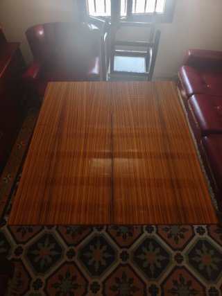 Mesa auxiliar extensible madera