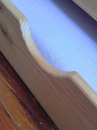 Litera triple madera con nido LUFE