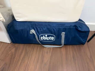 Cuna plegable Chicco azul