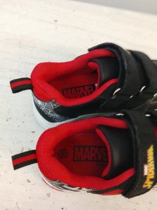 Scarpe Bambino Spiderman Nere Rosse Velcro