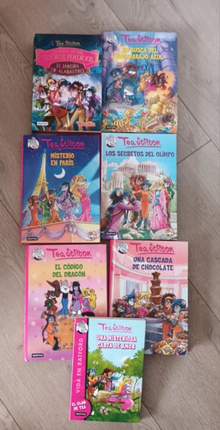 Libros TEA Stilton . 7 libros. Muy bien cuidados