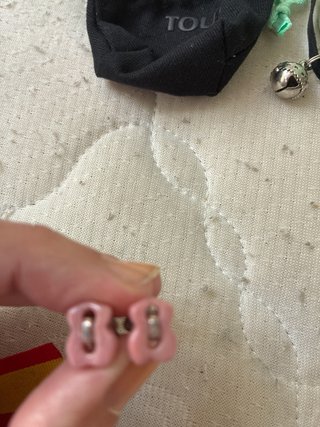 Pendientes Tous Rosa y Plata