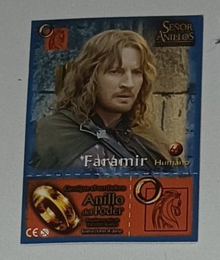 Lote 9 cromos Señor de los Anillos