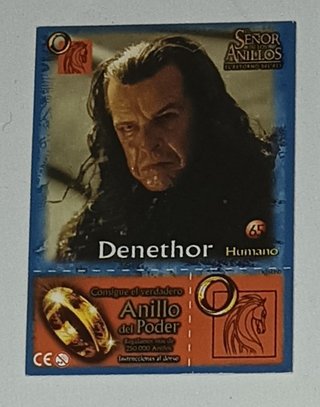 Lote 9 cromos Señor de los Anillos