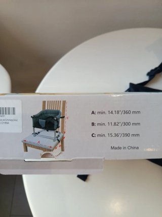 Silla Portátil Booster Toogel Bebé trona viaje