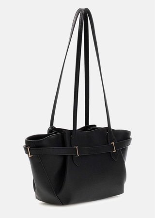 Bolso de hombro negro Guess
