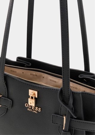 Bolso de hombro negro Guess