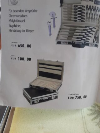 Set coltelli Von Stainer acciaio