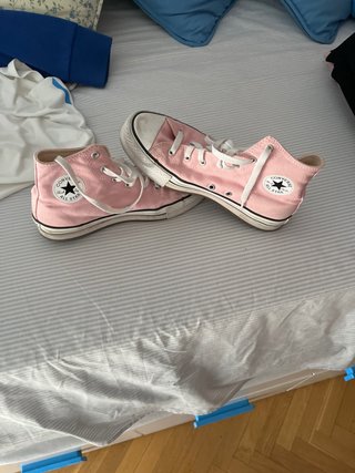 Zapatillas converse rosas talla 38.5