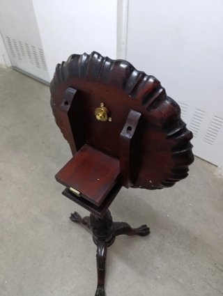 Mesita Auxiliar Plegable de madera.