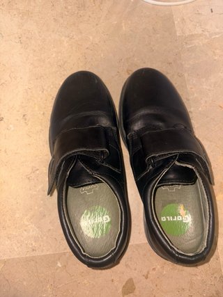 Zapatos Gorila Negros Velcro