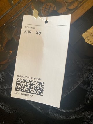Vestito H&M Nero Taglia XS