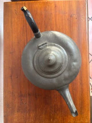 Tetera peltre Royal Holland Pewter antigua
