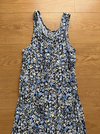 Vestido largo UP2 Fashion flores talla M